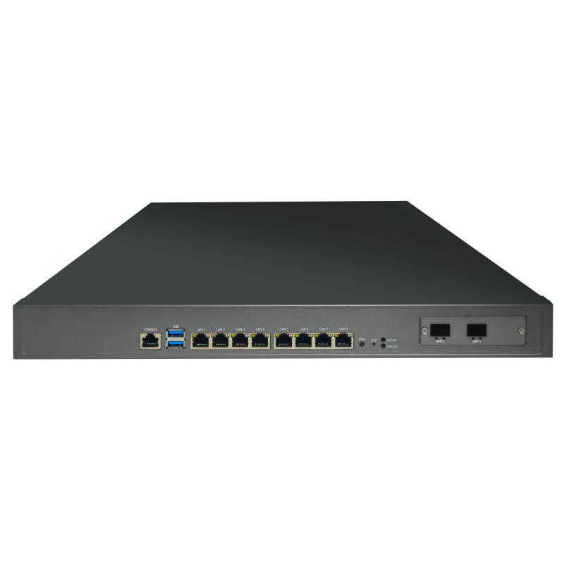 1U Network Appliance 1681, Core i5-8500, 16GB RAM, 256GB SSD, 8x GLAN