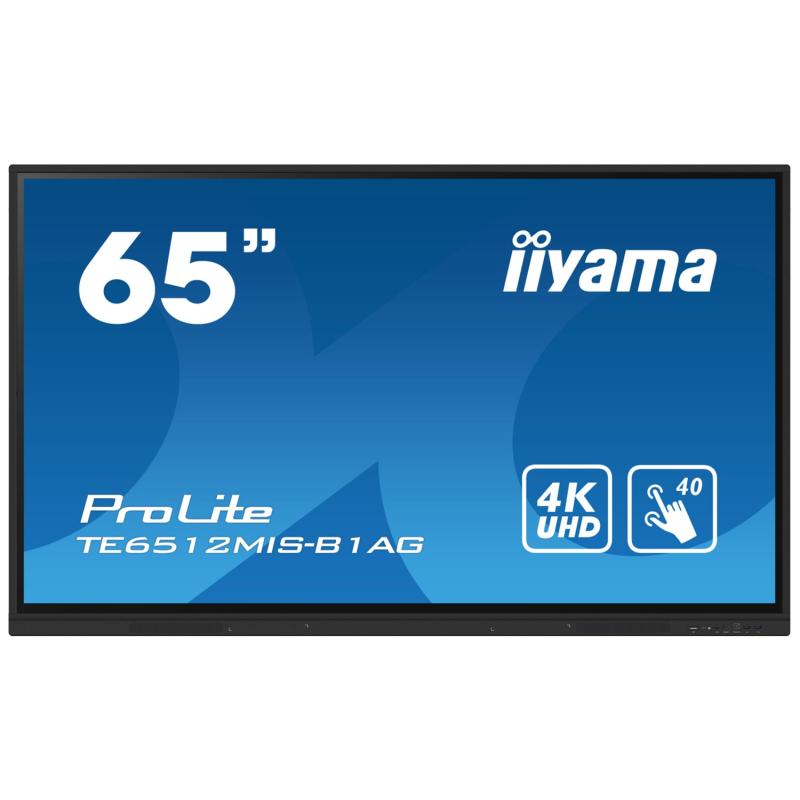 iiyama ProLite TE6512MIS-B3AG, 165cm (65''), Infrarot, 4K, schwarz