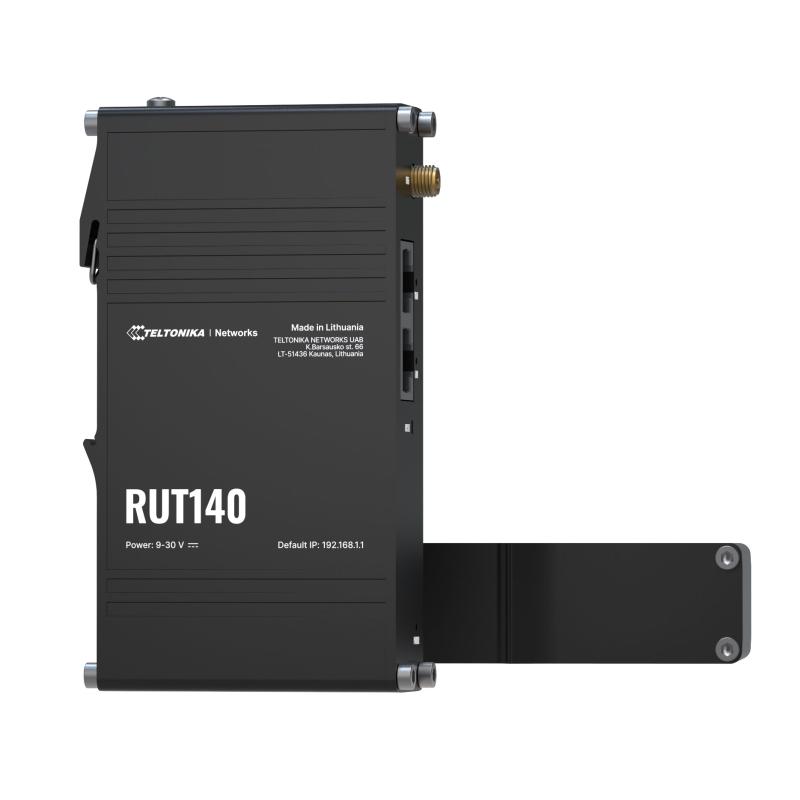 Teltonika RUT140 Industrieller Ethernet-Router, Wi-Fi 4, WAN, LAN, RMS