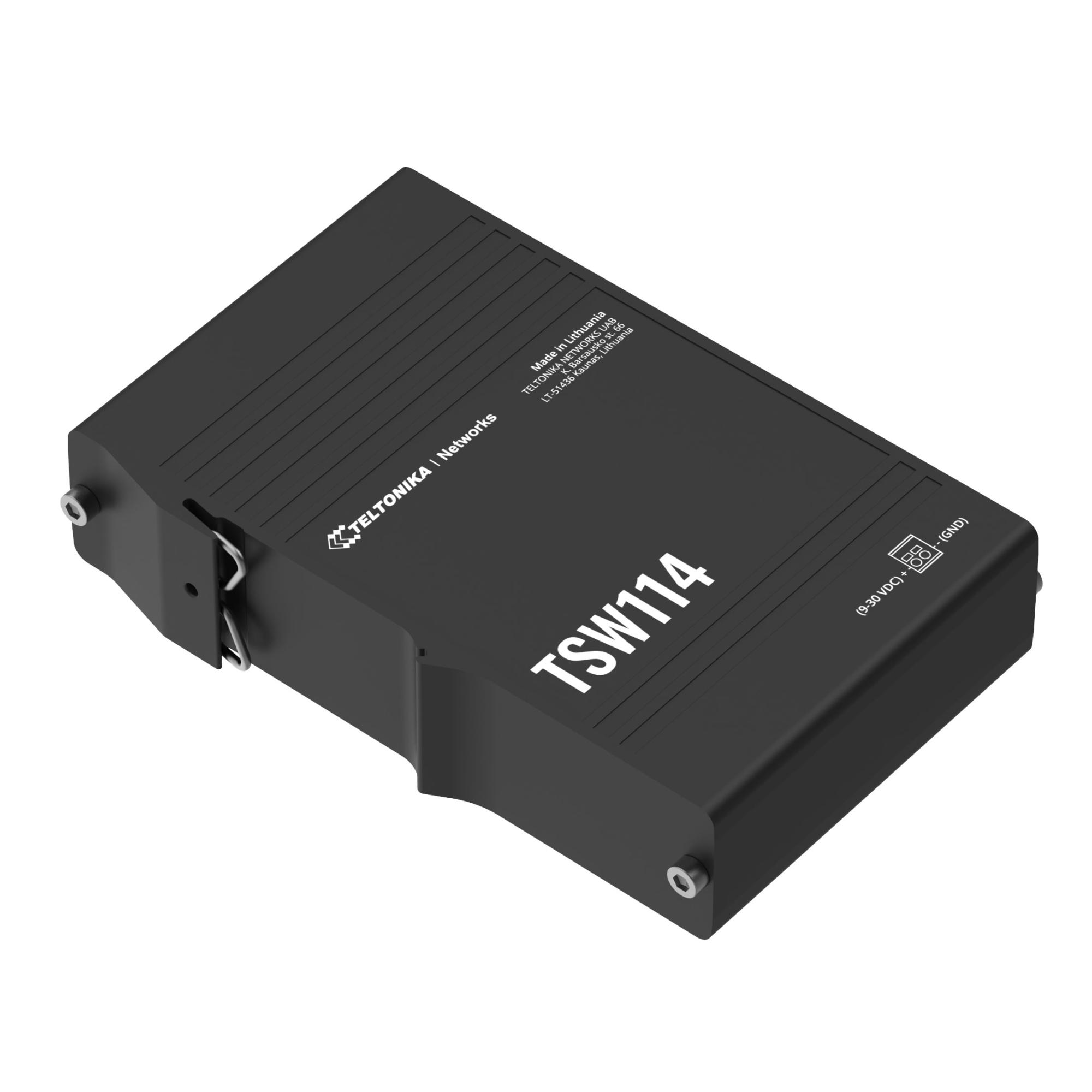 Teltonika Tsw Gigabit Din Rail Switch