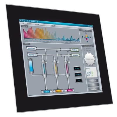 Panelmaster 1284a, 12" Panel PC, 12-24V, PCAP-Touch, J1900, 4GB, 128GB SSD