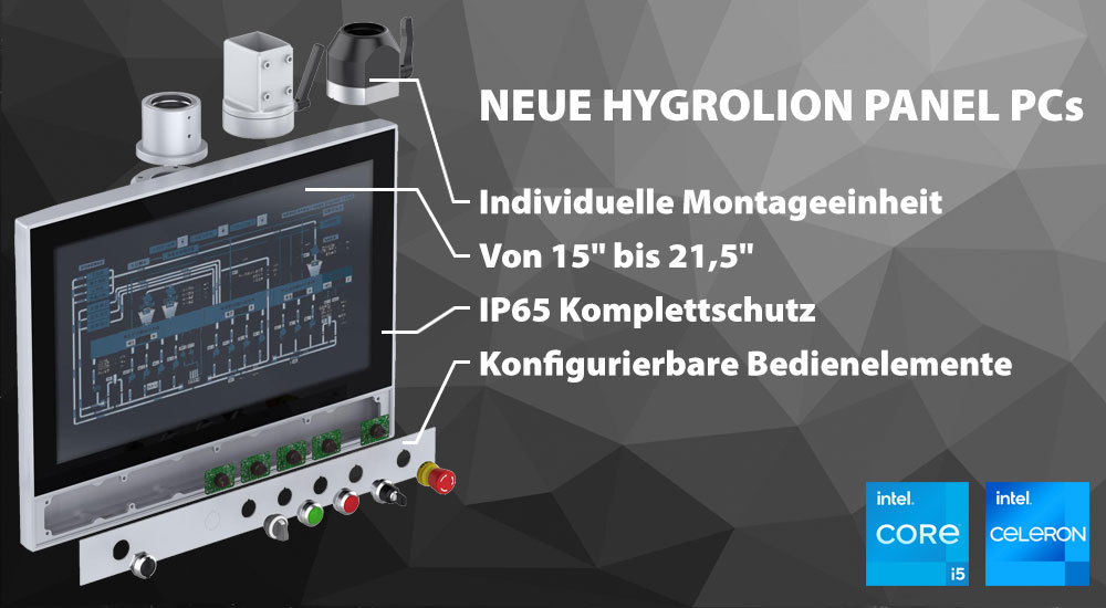 Hygrolion Operation Panel PCs