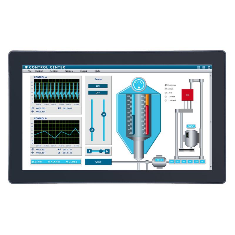 Panelmaster 2195, 21.5" Panel PC, PCAP Touch, Intel Core i5-1135G7, 16GB RAM, 256GB SSD