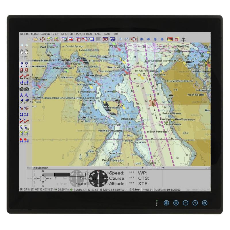 Panelmaster Marine 1590, 15" Panel PC, PCAP Touch, Core i5, 8GB, 128GB SSD