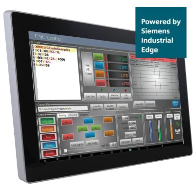 Panelmaster 2191 für Siemens Industrial Edge, 21.5" Panel PC, J6412, 8GB, 128GB SSD