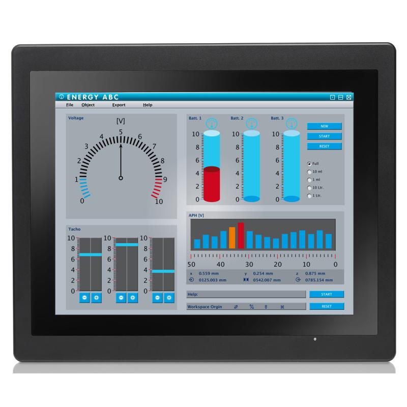 Panelmaster 1050, 10" Panel PC, res. Touch, J3455, 4GB, 128GB SSD