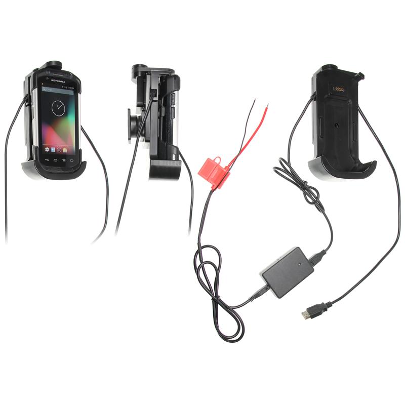 Ladestation (MOLEX), Kugelgelenk (Tilt Swivel), mit Verriegelung, separater USB-Host Anschluss, 10/2