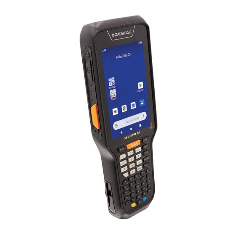 Datalogic Skorpio X5, RAM: 3GB, Flash: 32GB, 2D, BT, WLAN, NFC, Alpha., Android, 3500mAh, kontaktlos