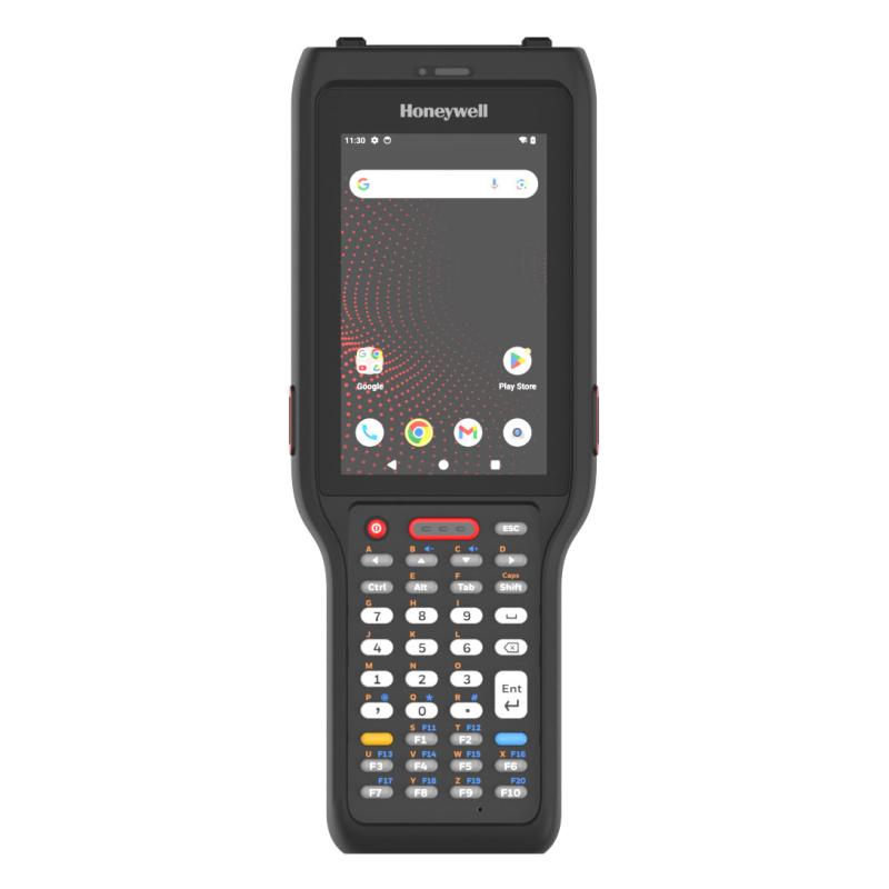 Honeywell CK62, FlexRangeXLR, 2D, 10,5cm (4''), Num., RTC, hot-swap, USB-C, BT, Android, Kit (USB),