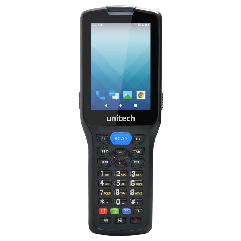 Unitech HT380,2D Imager, BT, WLAN, NFC, GPS, Kamera, 32Key-num., Akku (4500 mAh), Andr. 9 (ohne GMS)