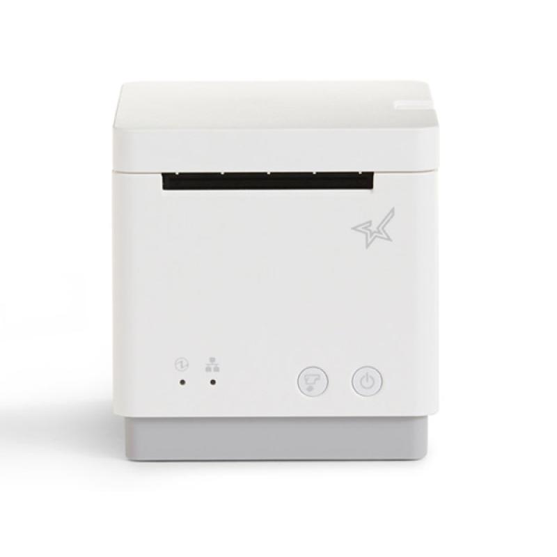 Star mC-Print2, USB, BT, Ethernet, 8 Punkte/mm (203dpi), Cutter, weiß