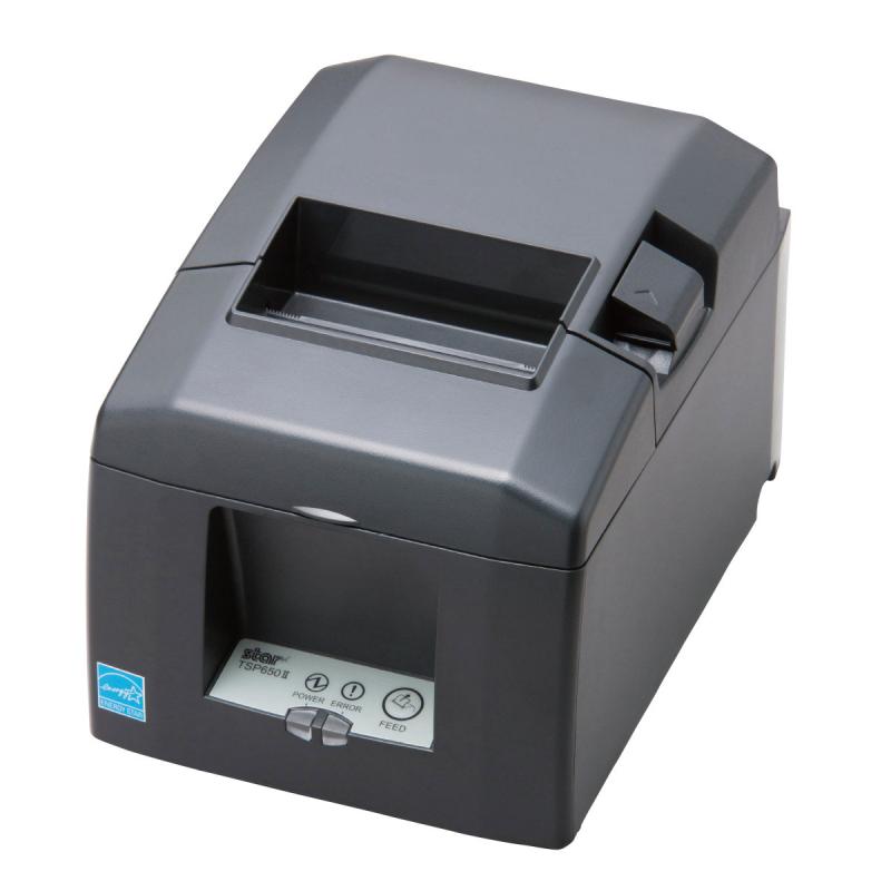 Star TSP654IIHIX, USB, Ethernet (203dpi), Cutter, schwarz