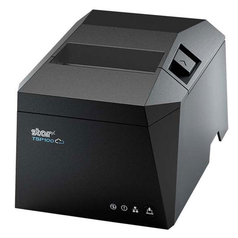 Star TSP100IV (203dpi), Cutter, USB, Ethernet, Kit, grau