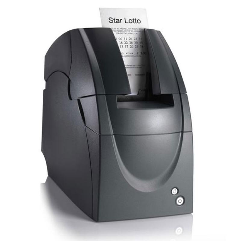 Star TSP-L10, USB, RS232, Ethernet (203dpi), Cutter, dunkelgrau