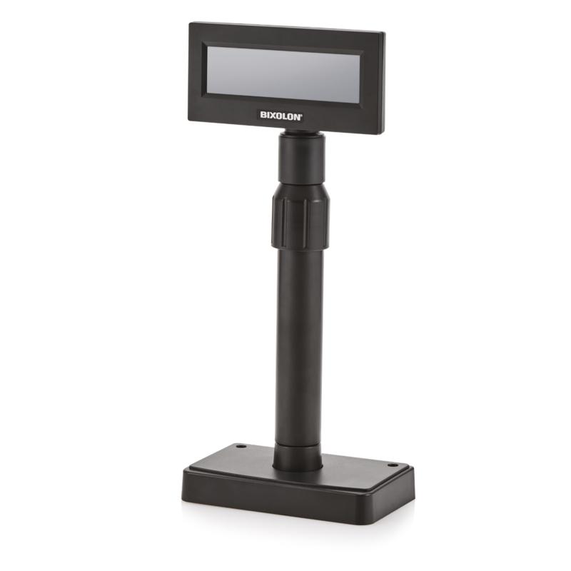 LCD POS Display (Typ1) seriell, schwarz