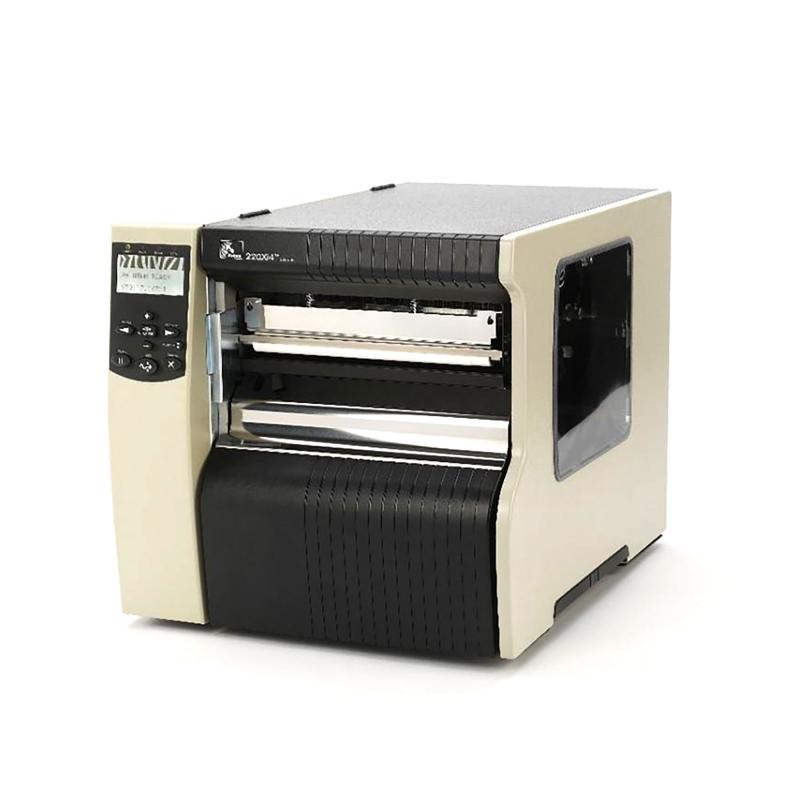 Zebra 220Xi4, 8 Punkte/mm (203dpi), Peeler, Rewind, RTC, ZPLII, Printserver (Ethernet, WLAN)