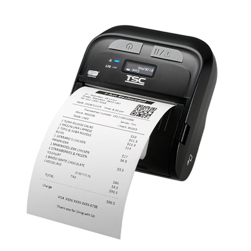 TSC Mobildrucker, Thermodirekt, 8 Punkte/mm (203dpi), Medienbreite (max): 70mm, Druckbreite (max.):