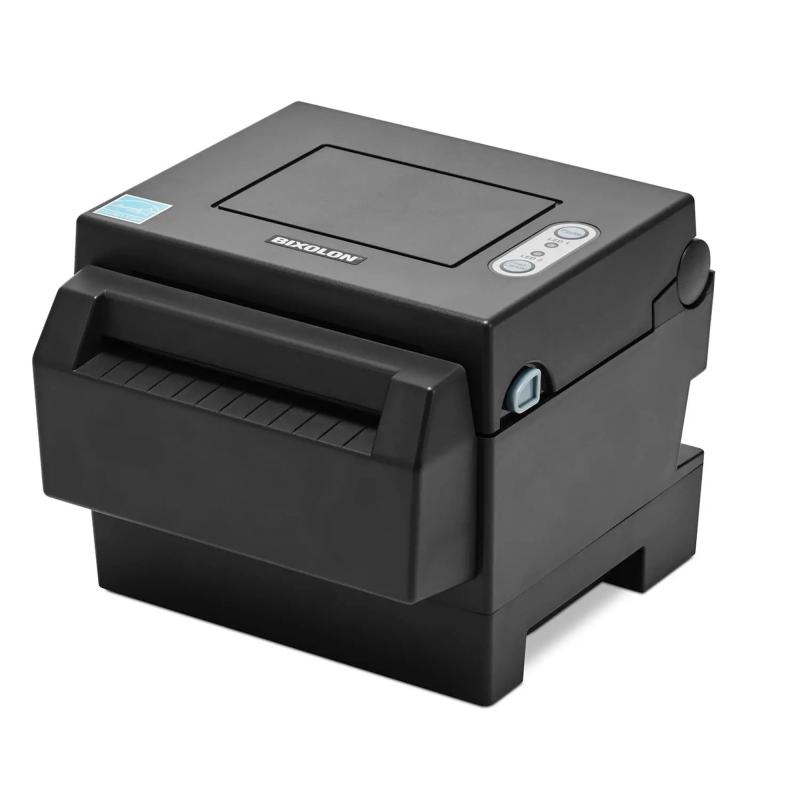 Bixolon SLP-DL410 TD, (203dpi) USB, LAN, Peeler, Black Mark, Gap, QSG, dunkelgrau