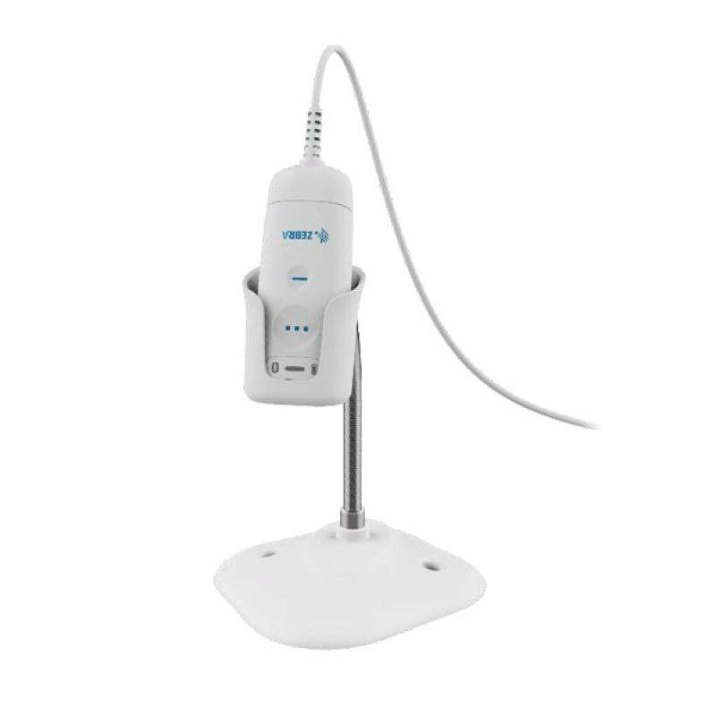 Zebra CS6080-HC, Healthcare, 2D, USB, Kit (USB), Standfuß, weiß