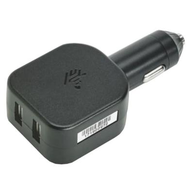 Zebra Kfz-Ladeadapter mit Zigarettenanzünder-Anschluss, 2x USB-A, 5V, 2,5A