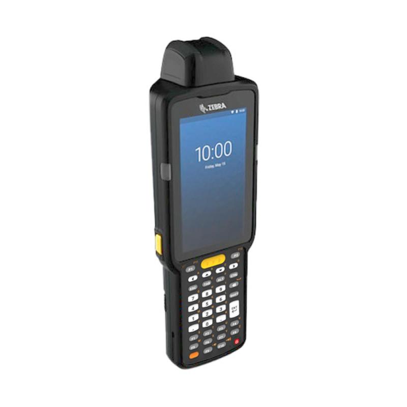 Zebra MC3300x, 1D, SR, BT, WLAN, NFC, 38-Key functional-num., drehbarer Kopf, IP64, GMS, Android 10,