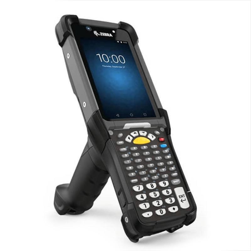 Zebra MC9300Premium, 1D, SR, BT, WLAN, NFC, Gun, IP65/67, IST, 53-Key alpha-num., Android