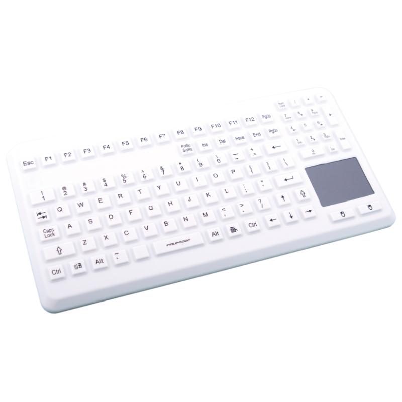 medizinische Tastatur, DE, USB, grau