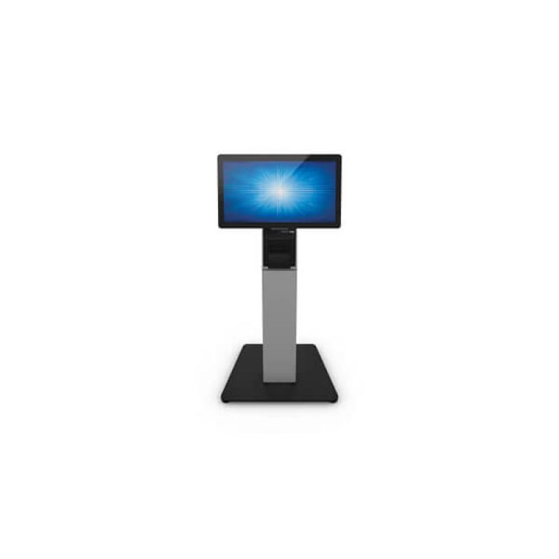 Elo Self-Service Floor Multimedia Stand-Erweiterung, schwarz-silber (15"-22")