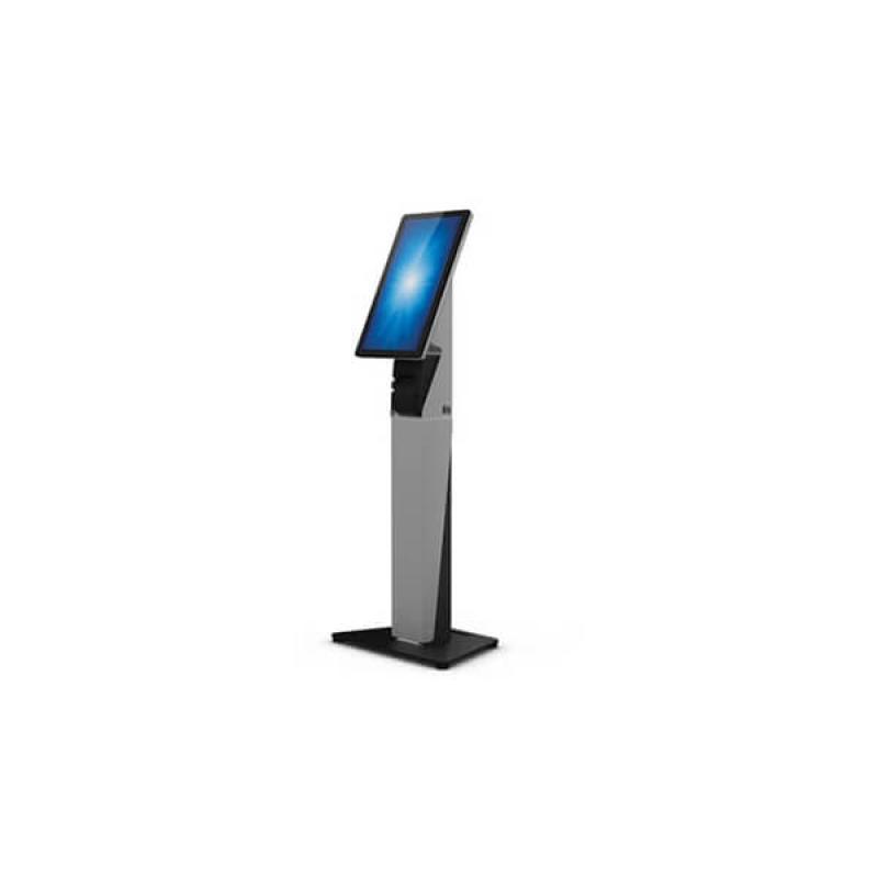 Elo Self-Service Floor Multimedia Stand-Erweiterung, schwarz-silber (15"-22")