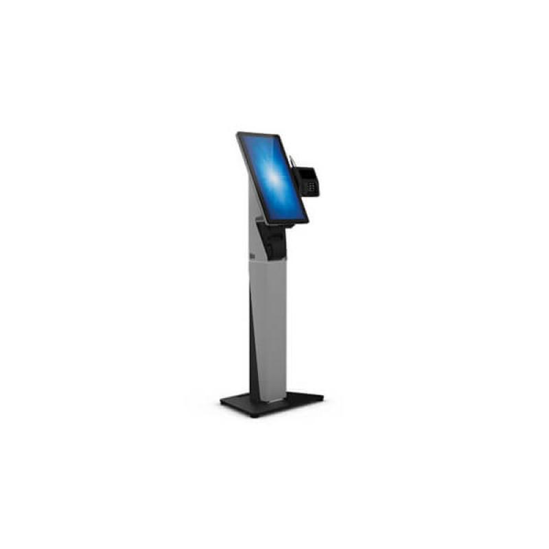 Elo Self-Service Floor Multimedia Stand-Erweiterung, schwarz-silber (15"-22")