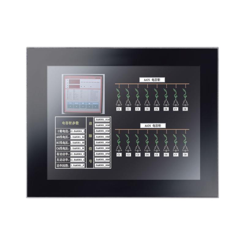 10.4" Touchmonitor mit 12-24V DC PCAP