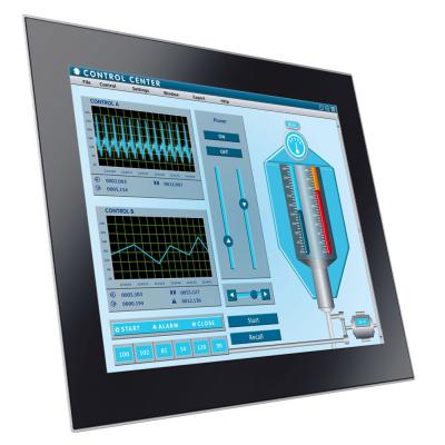 15" Touchmonitor mit 12-24V DC PCAP