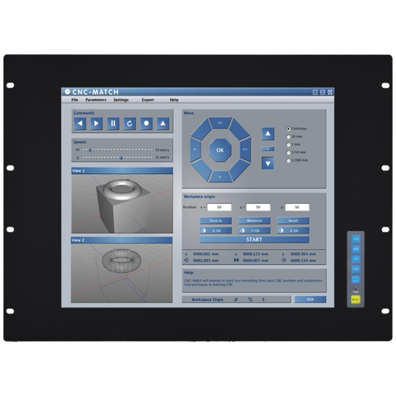 19" Rackmount Touchmonitor