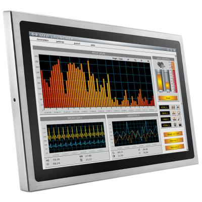 21.5" Touchmonitor Edelstahl