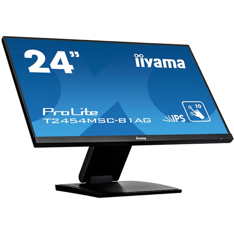 iiyama ProLite T2454MSC-B1AG, 23,6", Projected Capacitive, Multi Touch, Antiglare, Full HD, schwarz