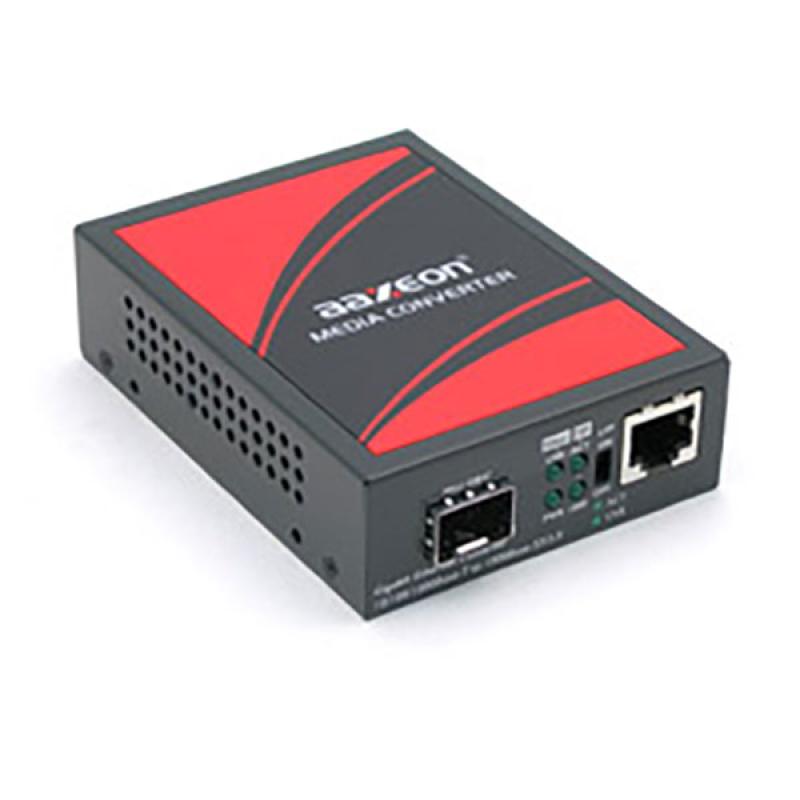 Media Converter 1x 10/100/1000Tx, 1x 100/1000 SFP, 52VDC 5W/35W, 0 - 50C