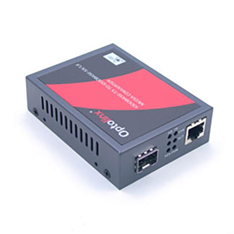 Media Converter 1x 10/100/1000Tx, 1x 100/1000 SFP, 5VDC 3W, 0 - 50C