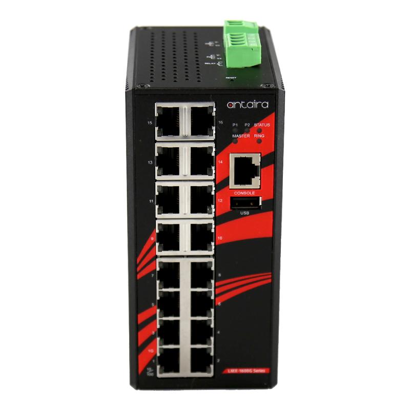 16-Port Managed Ind. Gigabit Switch