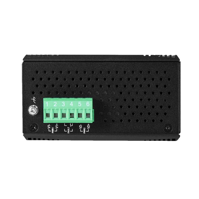 5-Port Man. Ind. GB Switch, 1xSFP, -10-70C