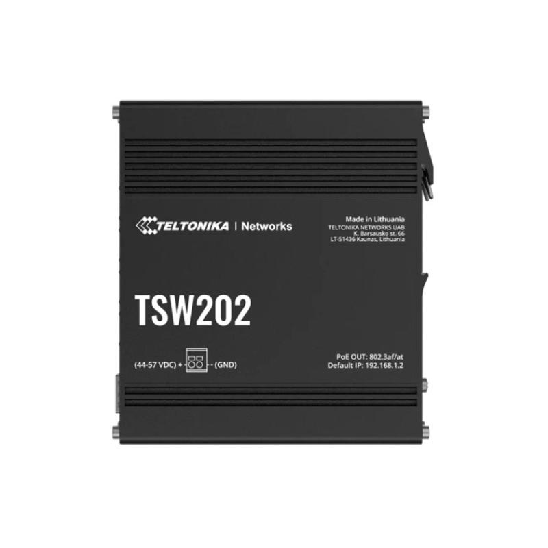 Teltonika TSW202 8 x Ethernet 2 x SFP Managed PoE+ Switch