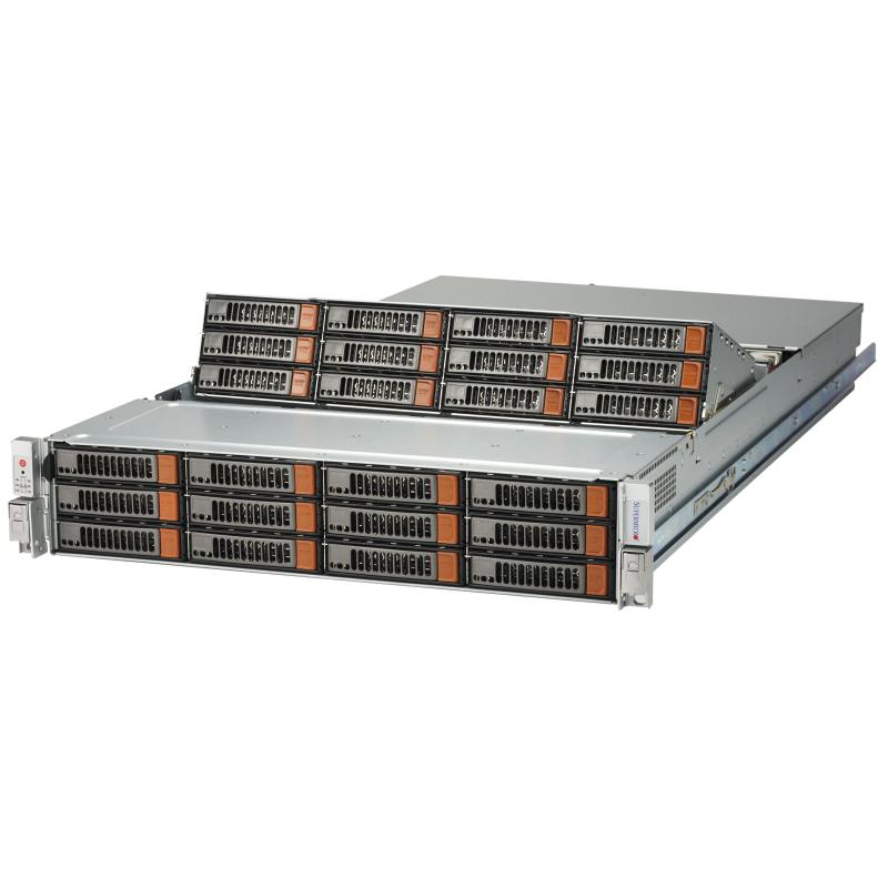 ICO JBOF-Rack R23A 2HE 24x 3,5"