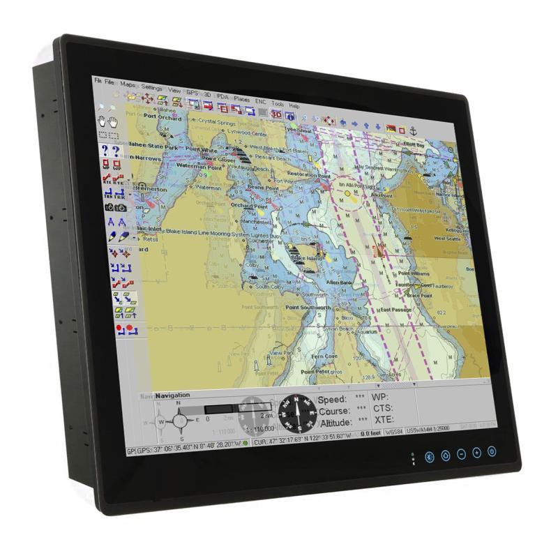 Panelmaster Marine 1590, 15" Panel PC, PCAP Touch, Core i5, 8GB, 128GB SSD