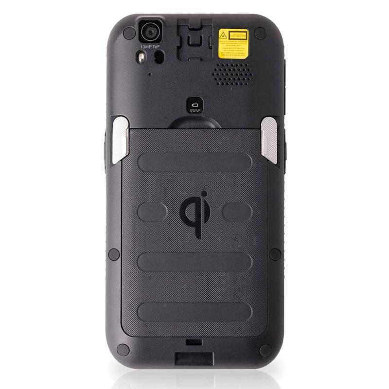 Datalogic Memor 11, 2D, 12,7cm (5''), GPS, Gun, USB-C, BT, WLAN, 4G, Android, Kit (USB), GMS, schwar