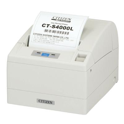 Bondrucker Citizen CT-S4000, USB (203dpi), Cutter, weiß