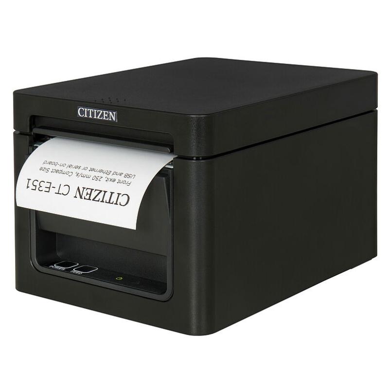 Citizen CT-E651, 8 Punkte/mm (203dpi), Cutter, USB, USB-Host, Lightning, schwarz