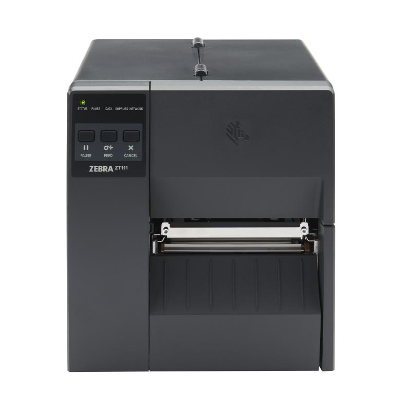 Zebra ZT111, 12 Punkte/mm (300dpi), Thermotransfer, ZPLII, USB, USB-Host, RS232, BT (BLE), Ethernet