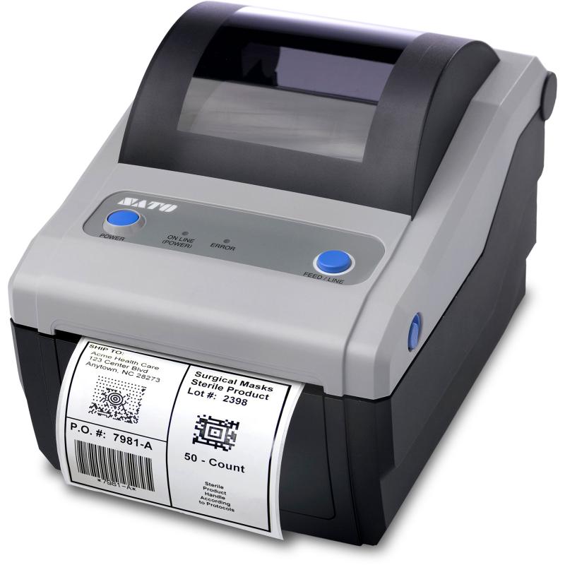 Sato CG408DT (203dpi), USB, RS232 Printer, EPL + SBPL emulation