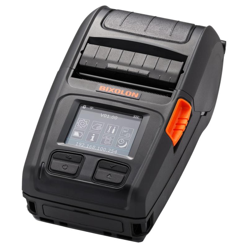 Bixolon XM7-20,TD, (203dpi), BT (iOS), LL Platen, LCD, Black Mark, Gap, Gürtelschlaufe, Akku, 2850mAh