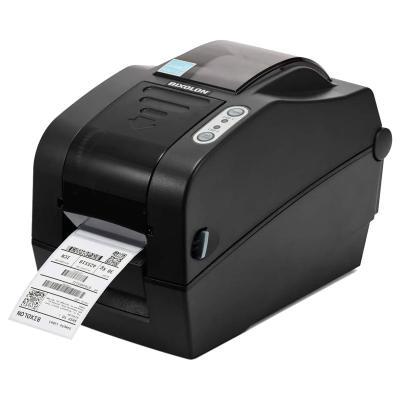 Bixolon SLP-TX220,TT, (203dpi), USB, LAN, Peeler, Black Mark, Gap, dunkelgrau