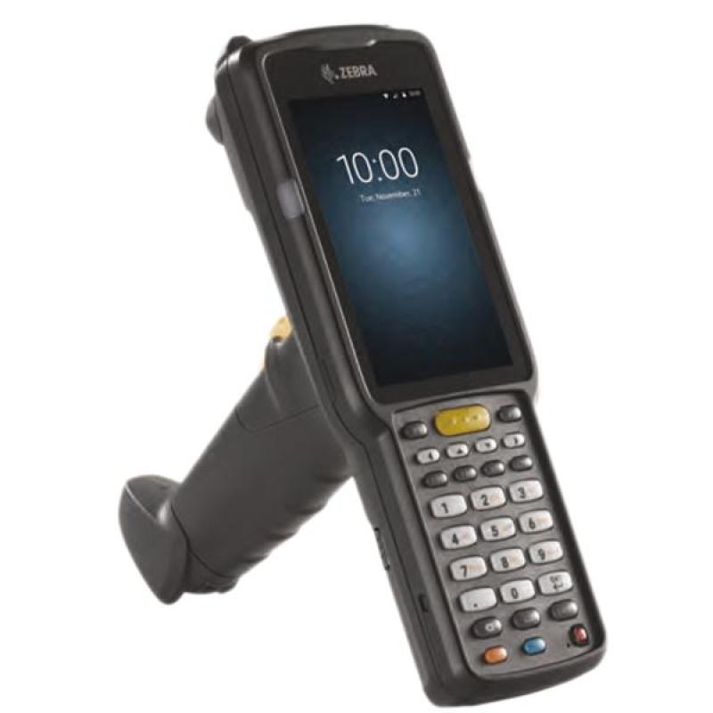 Zebra MC3300x, 2D, SE4770, SR, BT, WLAN, NFC, 29-Key num., IP64, Gun, Android 10